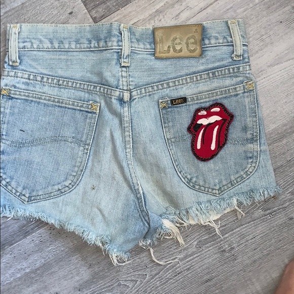 Lee Pants - Vintage Rolling Stones Lee/jean shorts